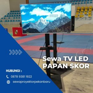 Sewa TV LED Papan Skor Taekwondo